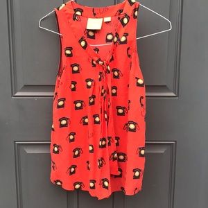 Maeve sleeveless blouse